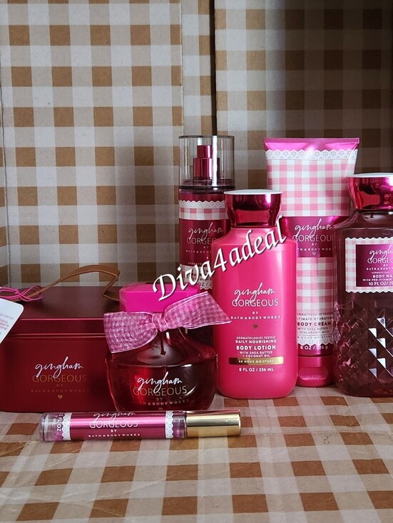 Bath & Body Works Other - Bath & Body Works GINGHAM GORGEOUS 3.4 FL OZ EDP + 5PC Collection Set Bundle